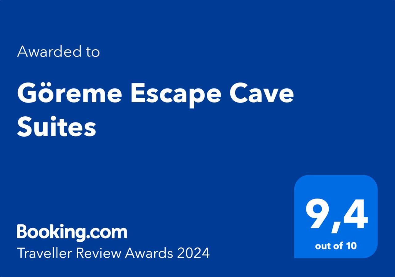 Goereme Escape Cave Suites Ngoại thất bức ảnh